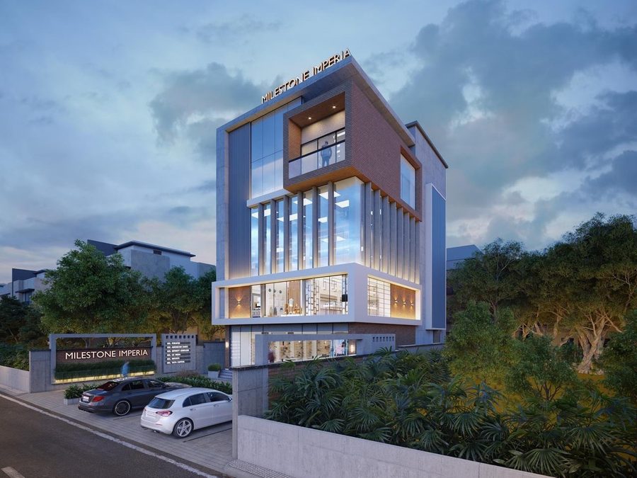 Milestone Imperia boutique commercial building, Vapi
